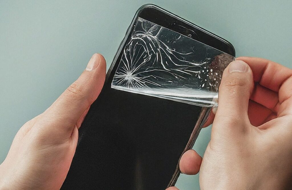 How to Stop A Cracked Phone Screen from Spreading?