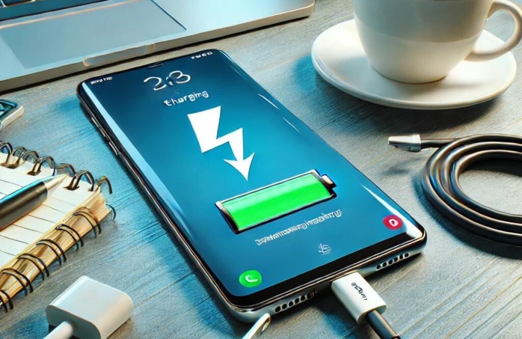 Samsung Phone Shows Lightning Bolt But Not Charging?