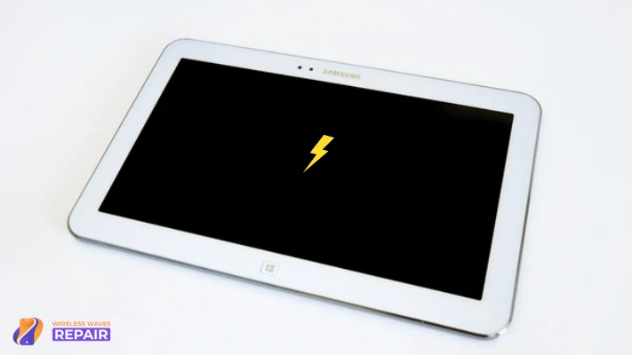 Samsung Tablet Shows Lightning Bolt But Not Charging