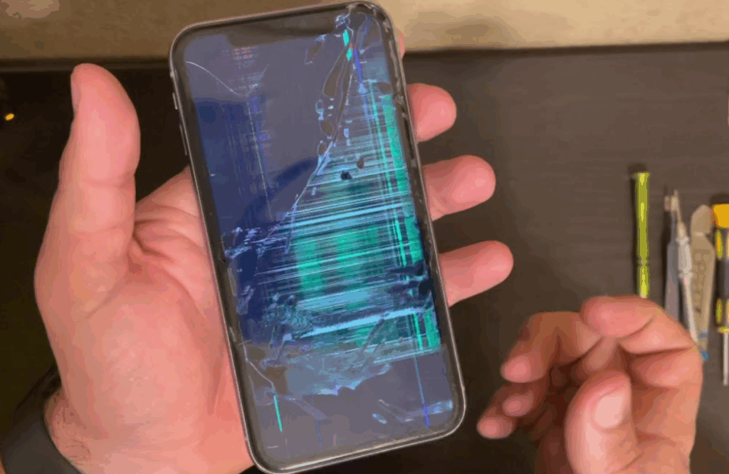iPhone Screen Flickering After Water Damage